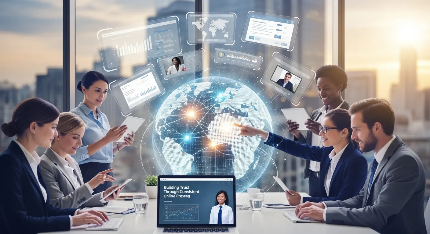 Building Trust Through Consistent Online Presence