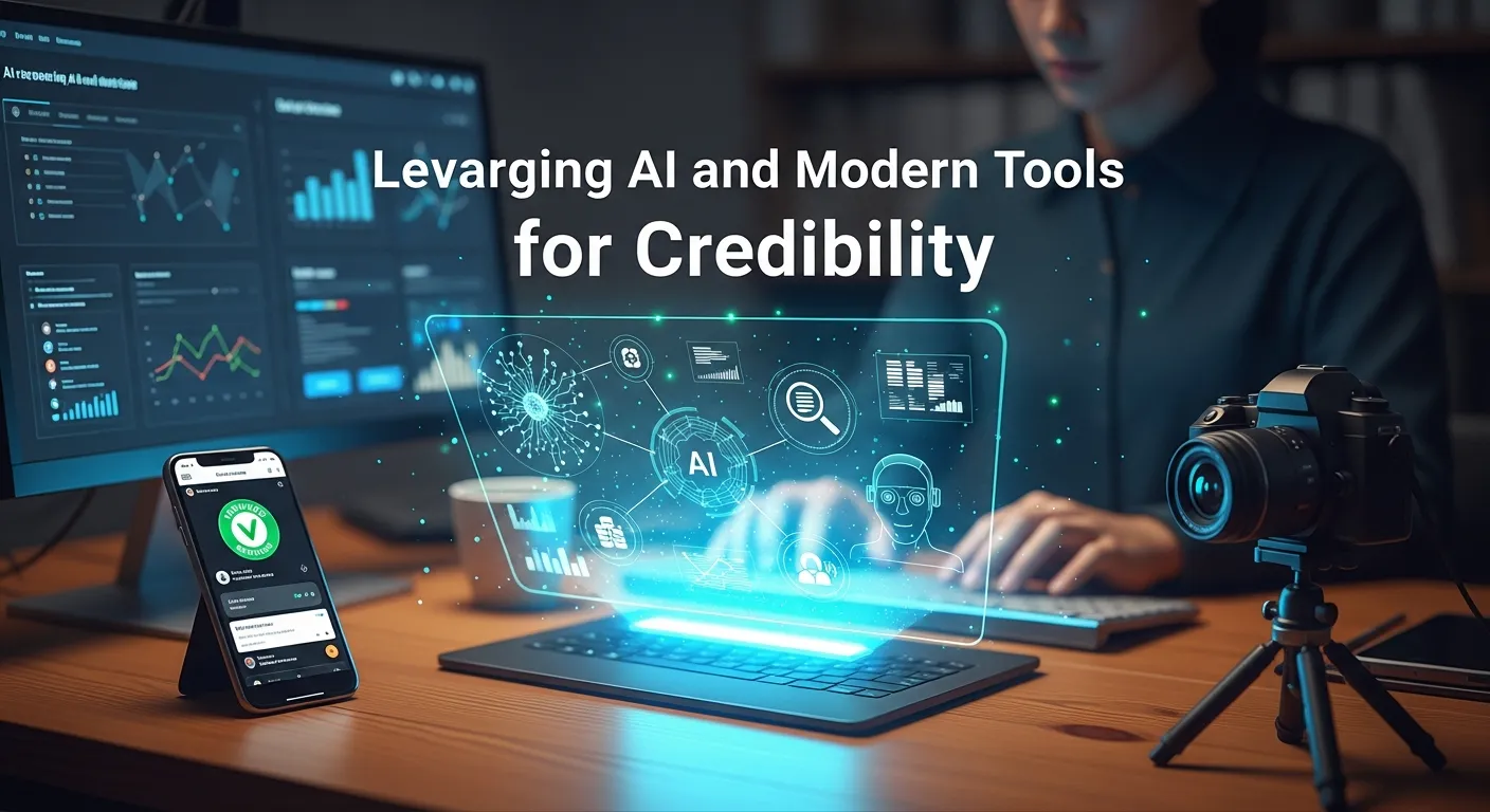 leveraging AI for credibility