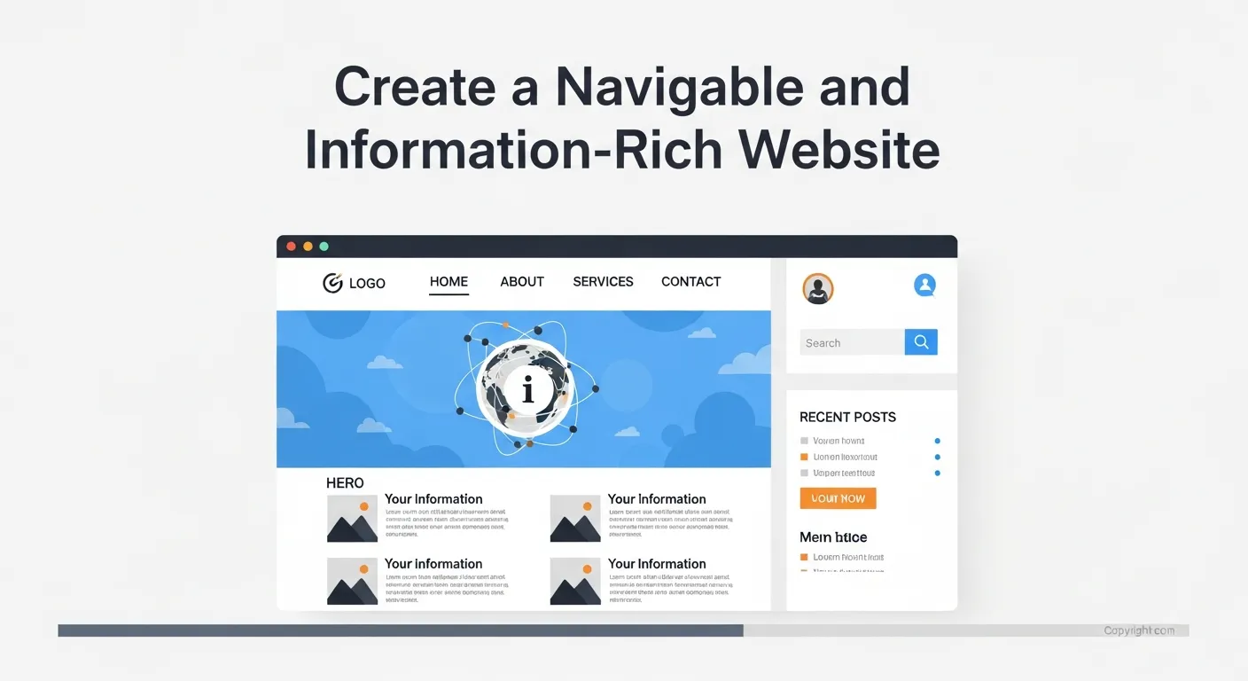 Create a Navigable and Information-Rich Website- Positive Online Reputation
