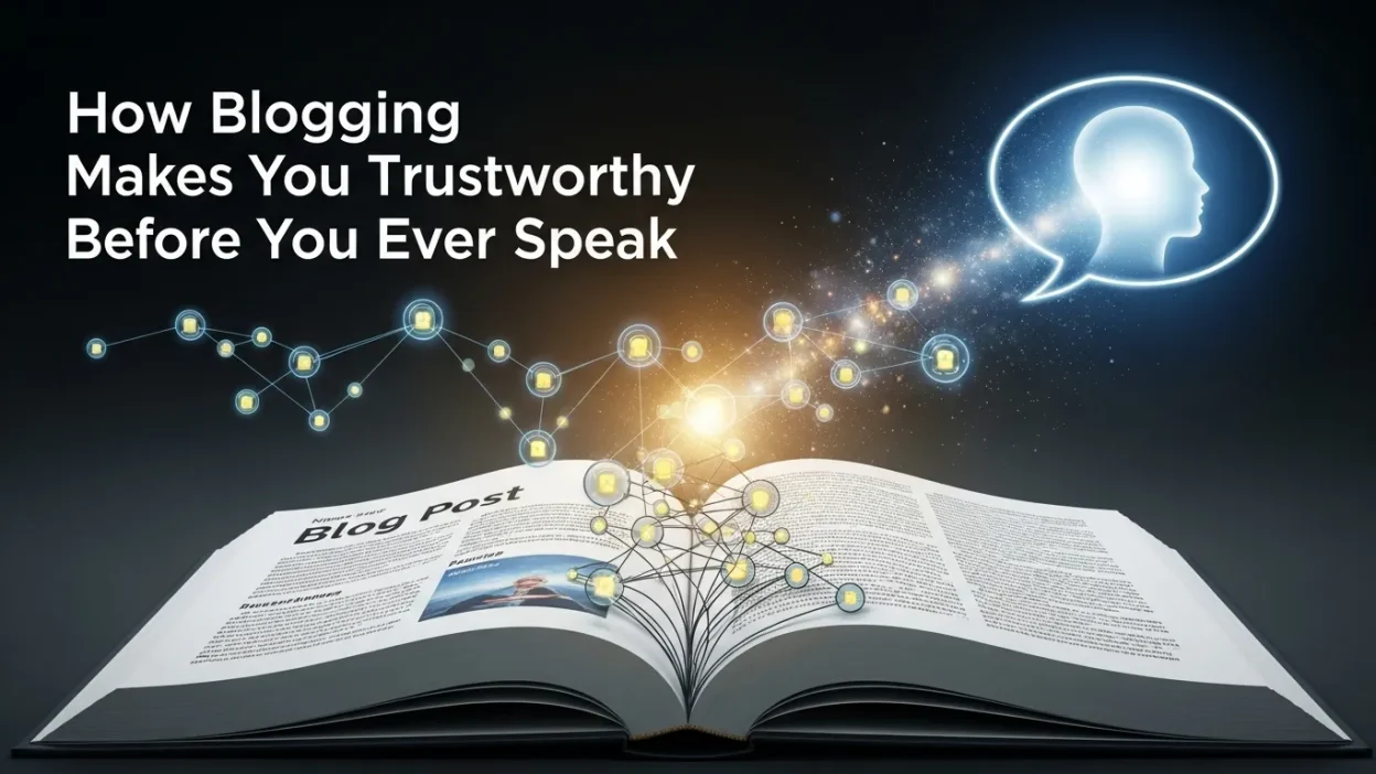 Blogging Makes You Trustworthy