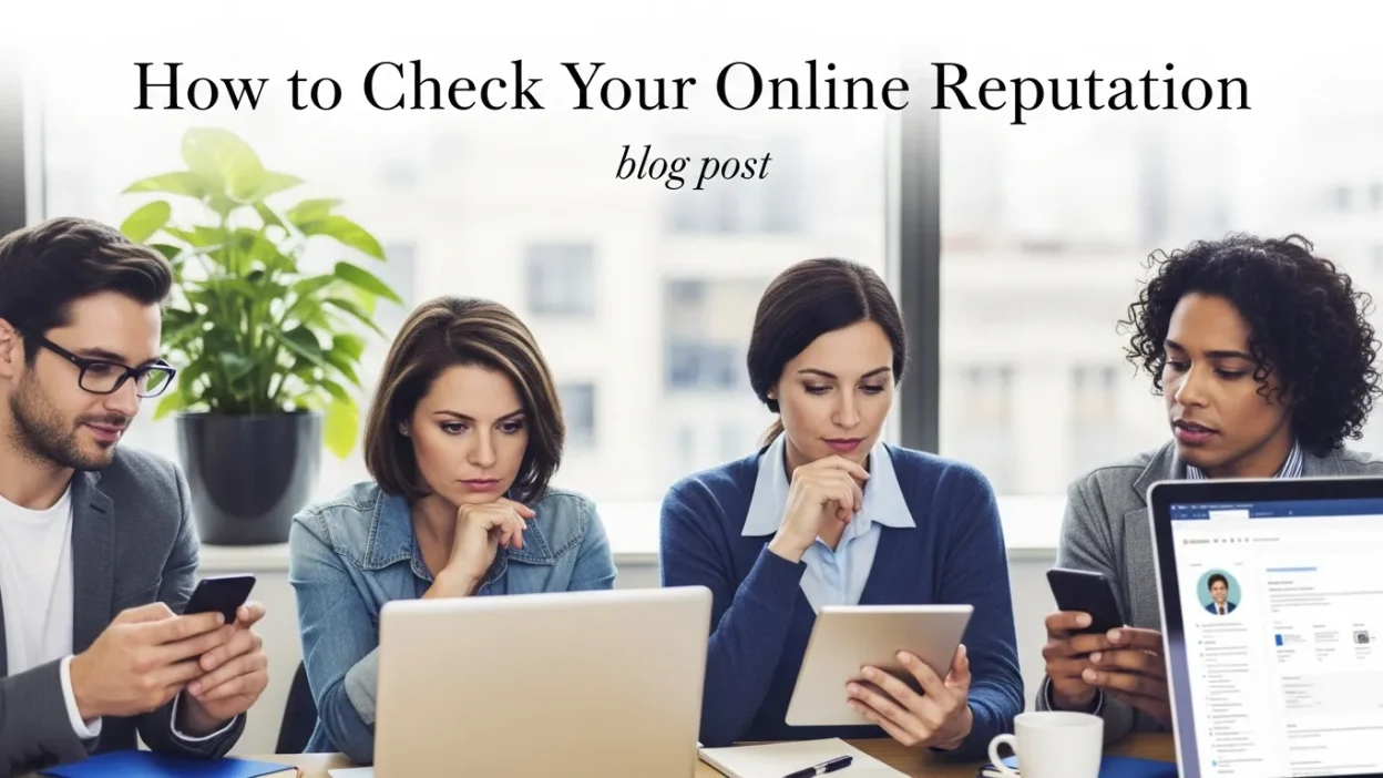 How to Check Your Online Reputation