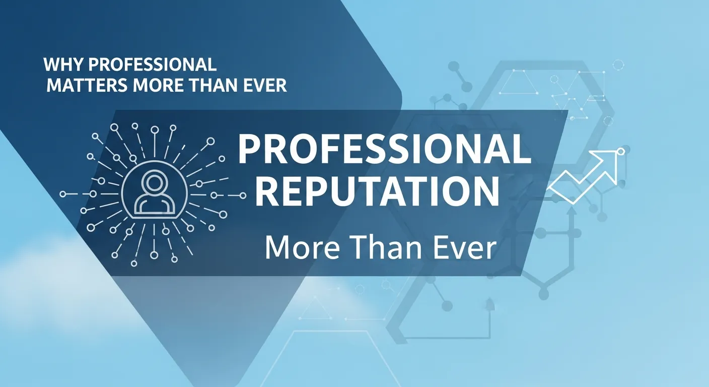 How to Build a Professional Reputation