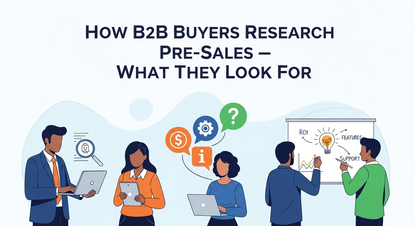 B2B Reputation: Why Buyers Research Before Sales