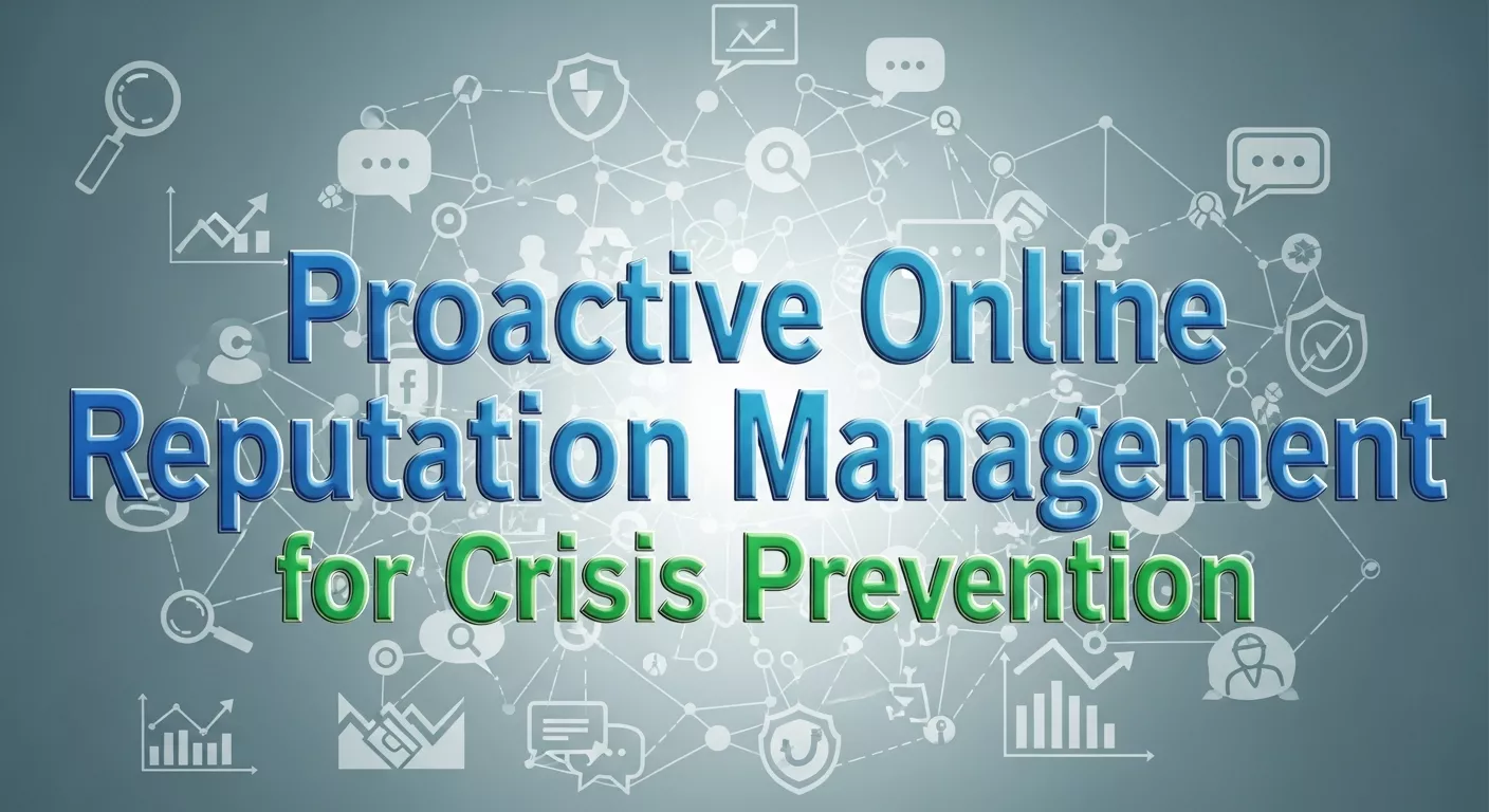 Proactive Online Reputation Management