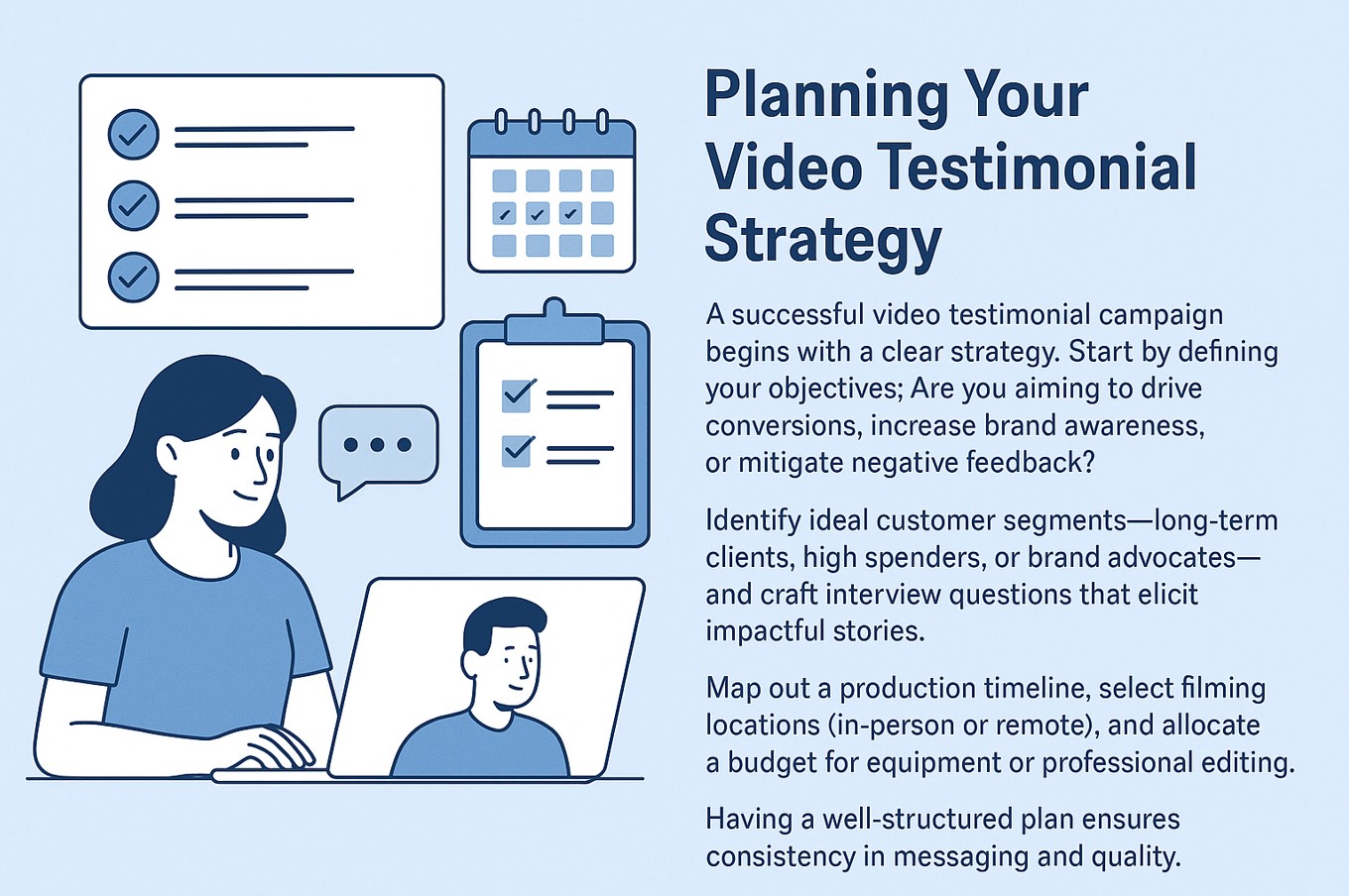 video testimonials