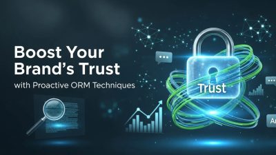 Boost Your Brand’s Trust with Proactive ORM Techniques