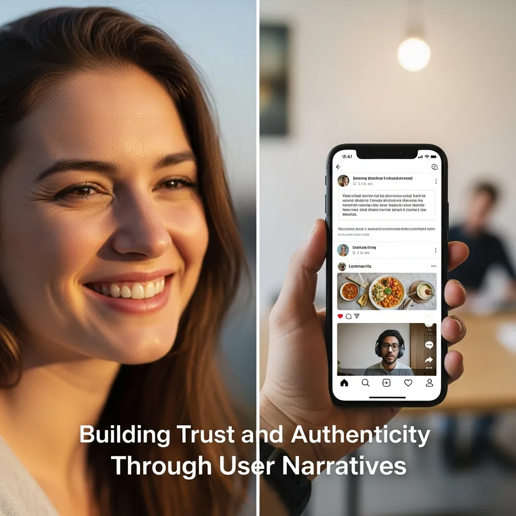 Building Trust and Authenticity Through User Narratives