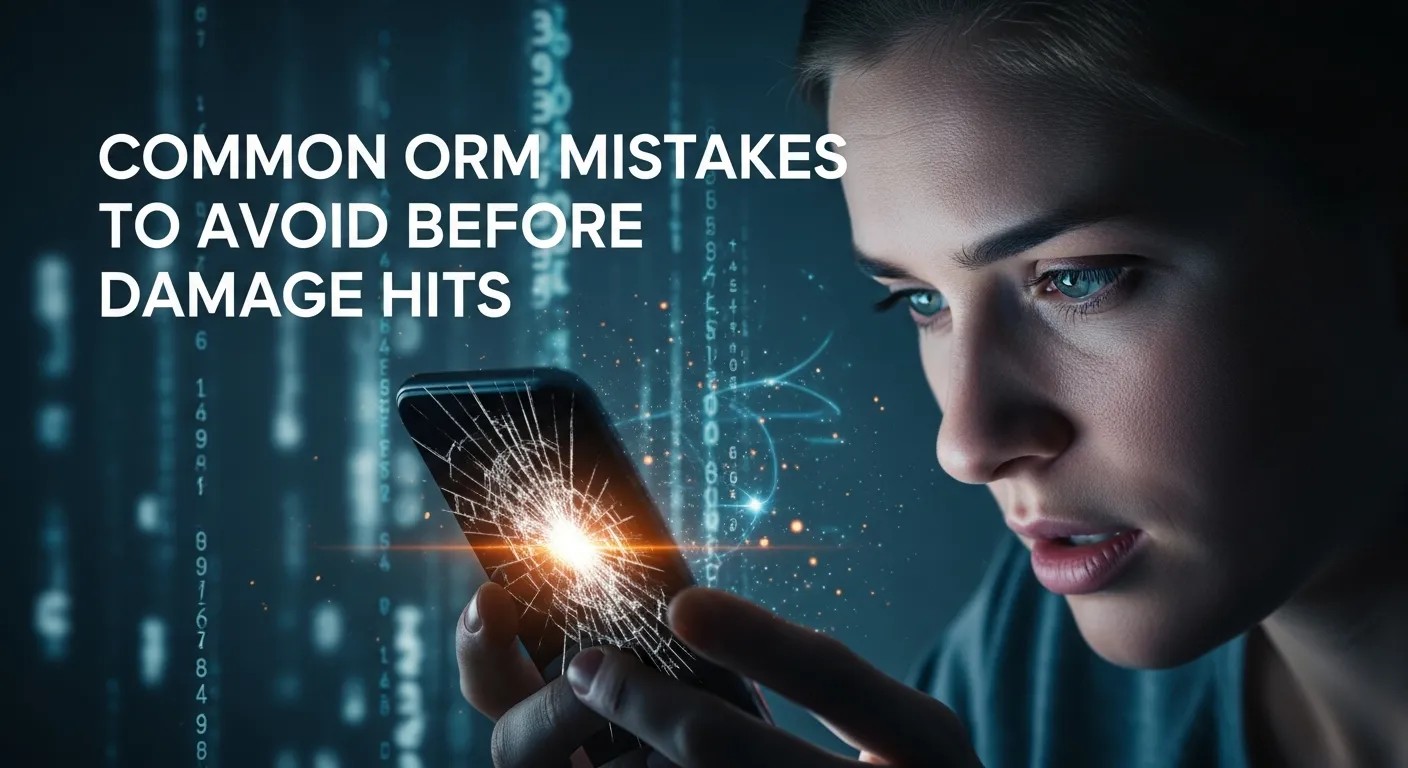 Common ORM Mistakes to Avoid Before Damage Hits