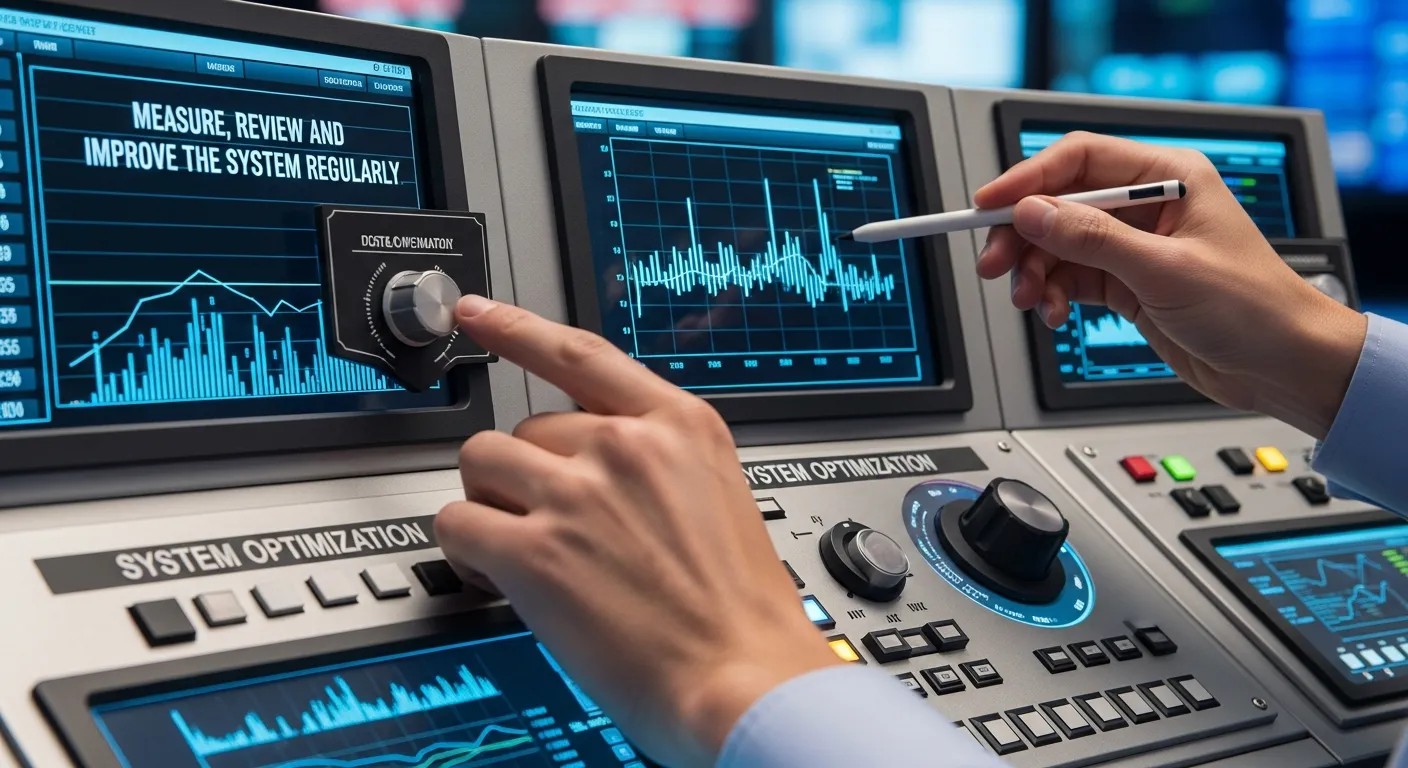 Measure, Review, and Improve the System Regularly