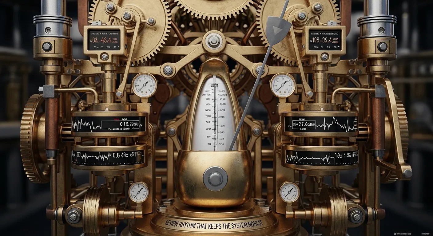 Review Rhythm That Keeps the System Honest