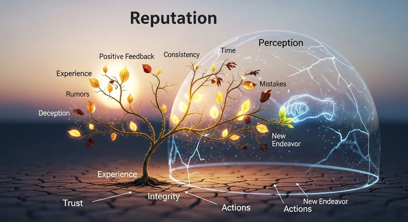 Simple Growth Logic Behind Reputation