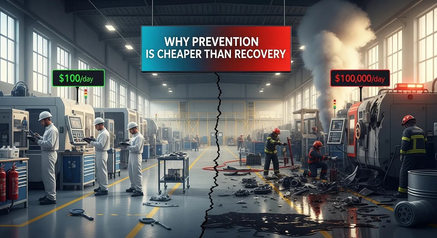 Why Prevention Is Cheaper Than Recovery