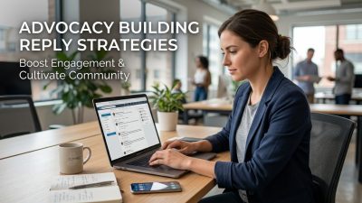 Advocacy Building Reply Strategies: Boost Engagement