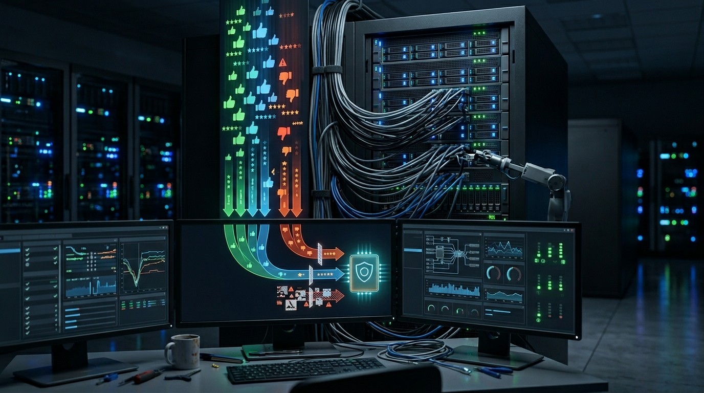 Handling negative signals and spam risk