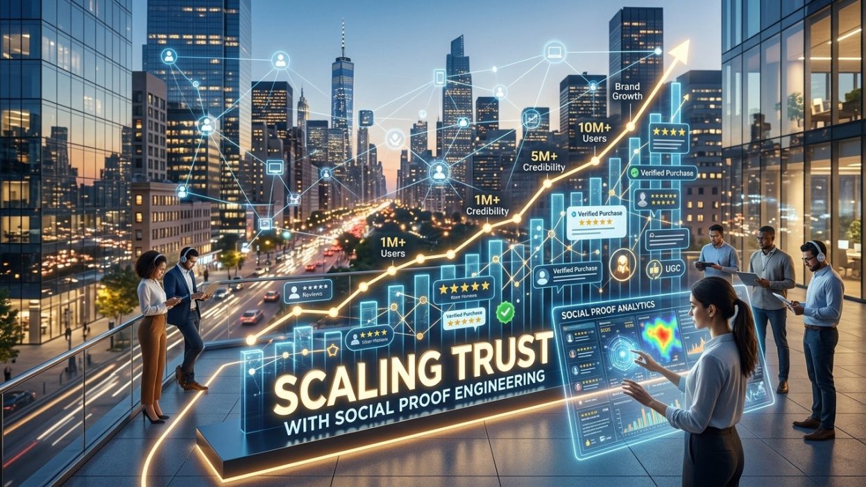 Scaling Trust with Social Proof Engineering
