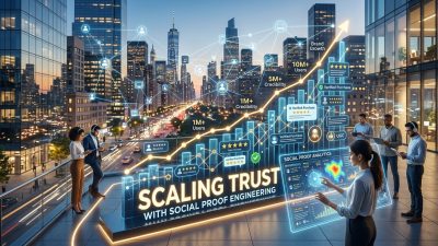 Scaling Trust with Social Proof Engineering