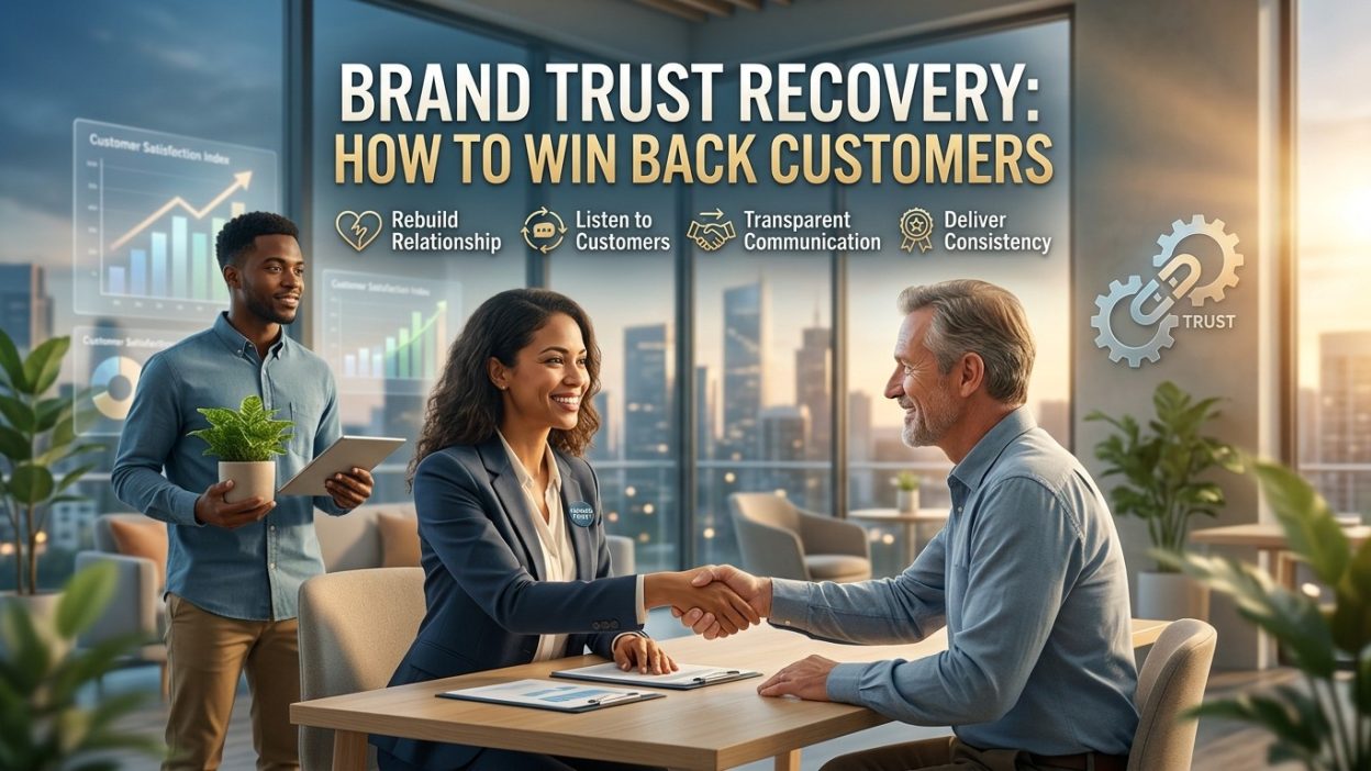 Brand Trust Recovery : How to Win Back Customers