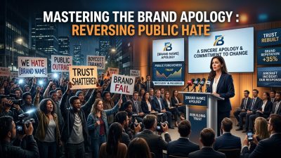 Mastering the Brand Apology : Reversing Public Hate