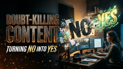 Doubt-Killing Content : Turning No into Yes